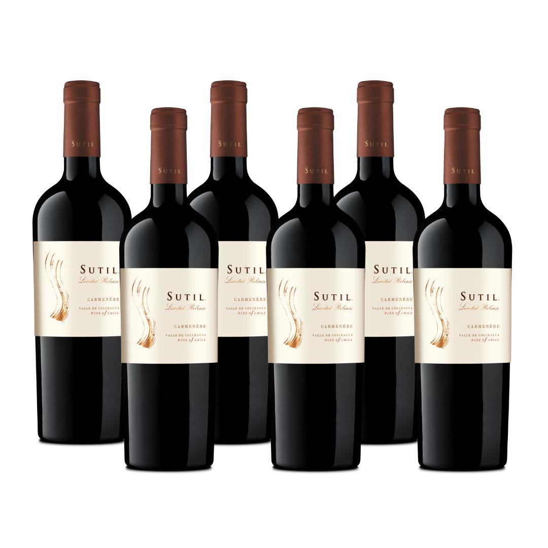 Sutil Limited Release Carmenère caja 6x 750cc