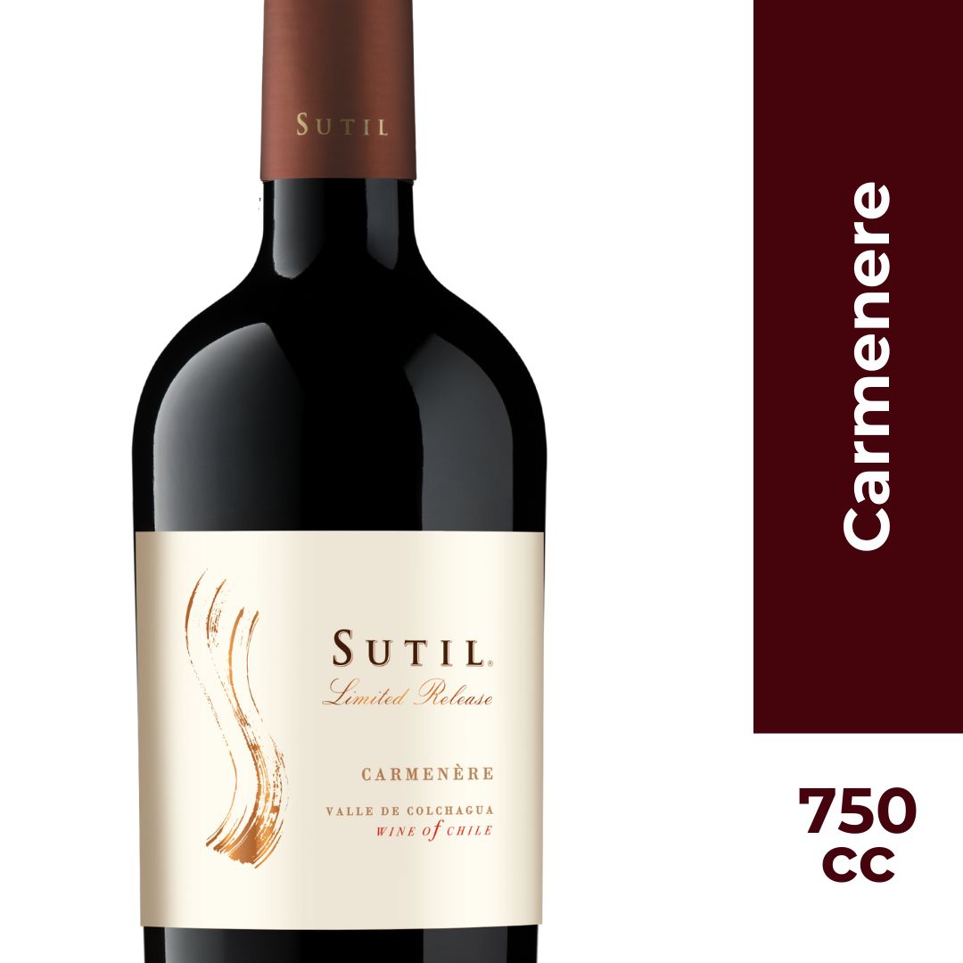 Sutil Limited Release Carmenère caja 6x 750cc