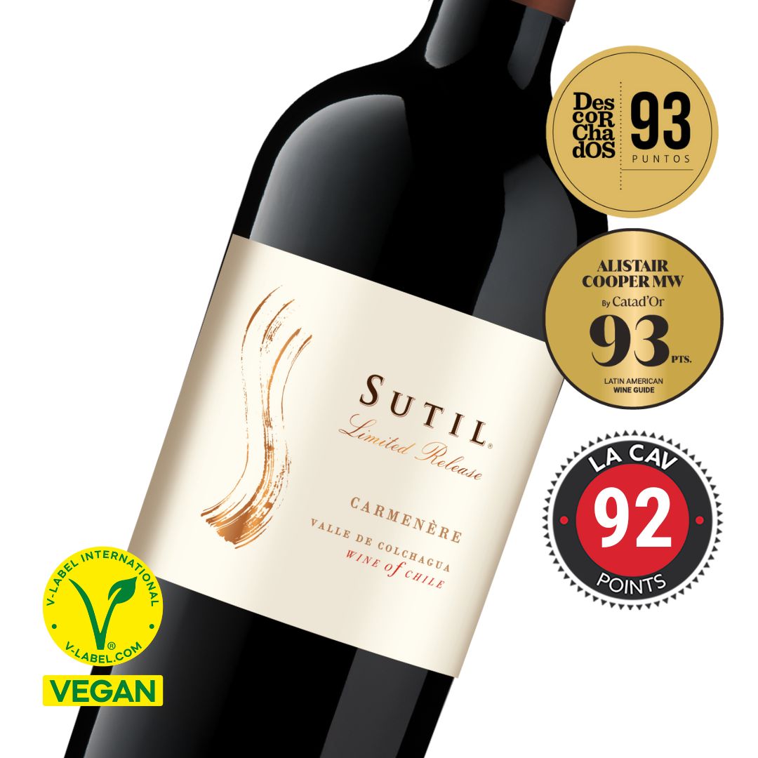 Sutil Limited Release Carmenère caja 6x 750cc