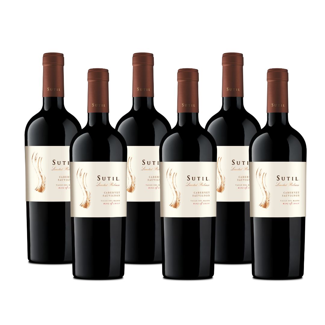 Sutil Limited Release Cabernet Sauvignon caja 6x750cc