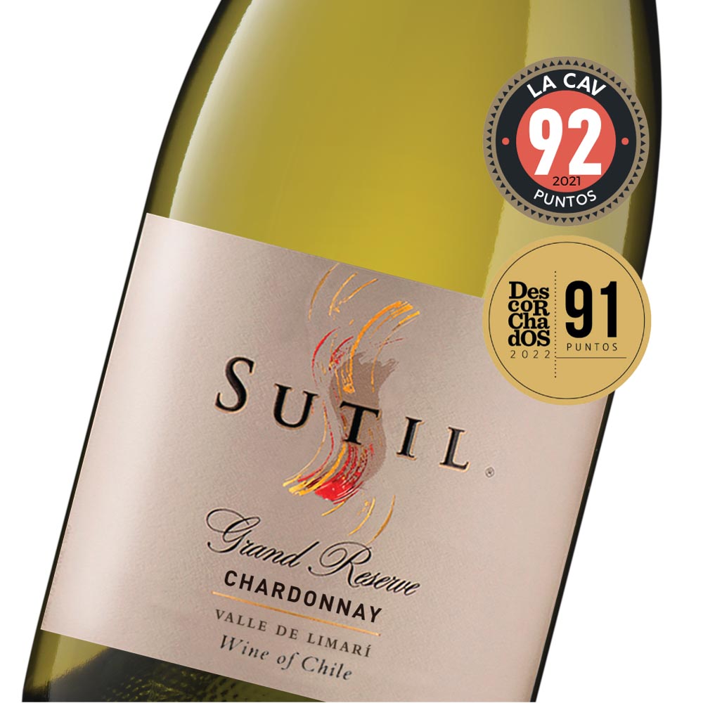 Sutil Grand Reserve Chardonnay caja 6x750cc