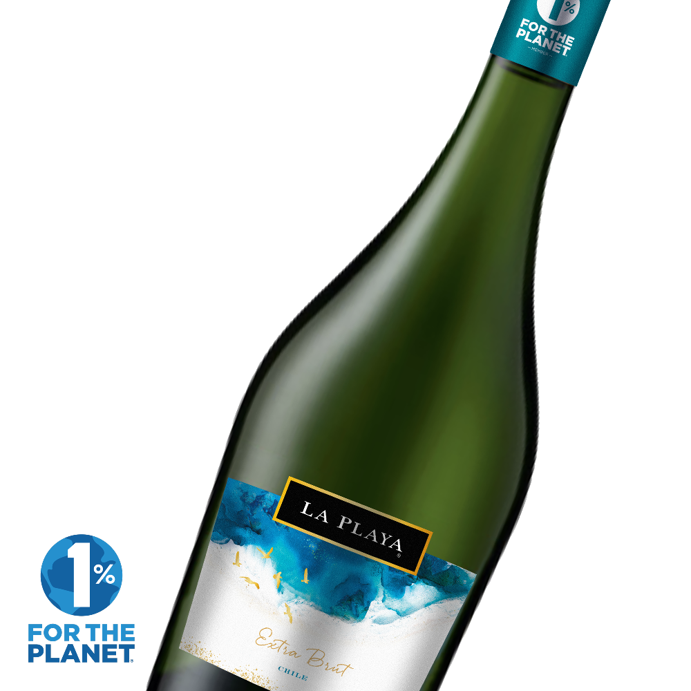 Espumante La Playa Extra Brut caja 6x750cc