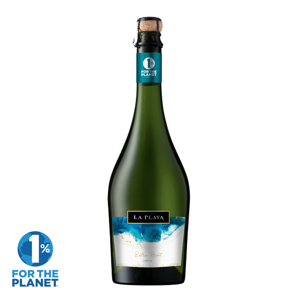 Espumante La Playa Extra Brut caja 6x750cc