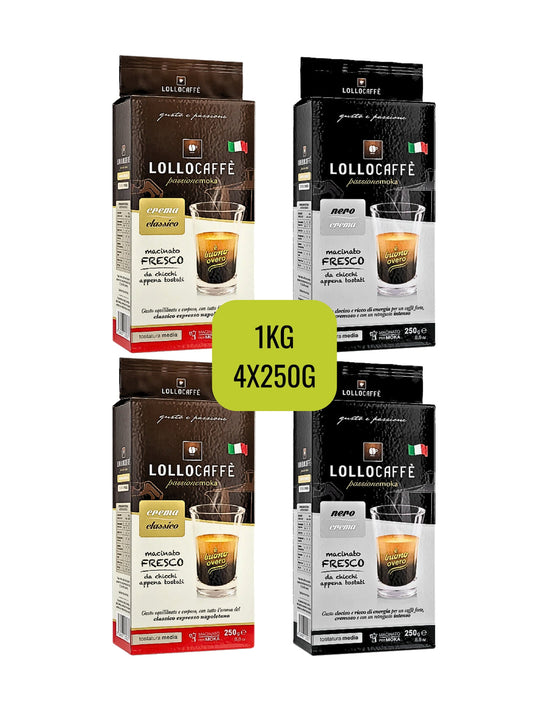 Café Molido Nero/Classico Crema 1 Kilo