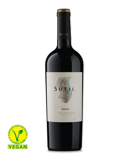 Sutil Reserve Merlot caja 6x750cc