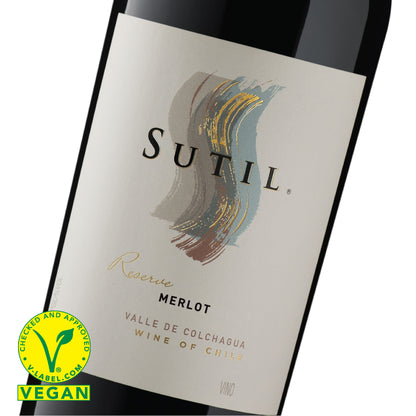 Sutil Reserve Merlot caja 6x750cc