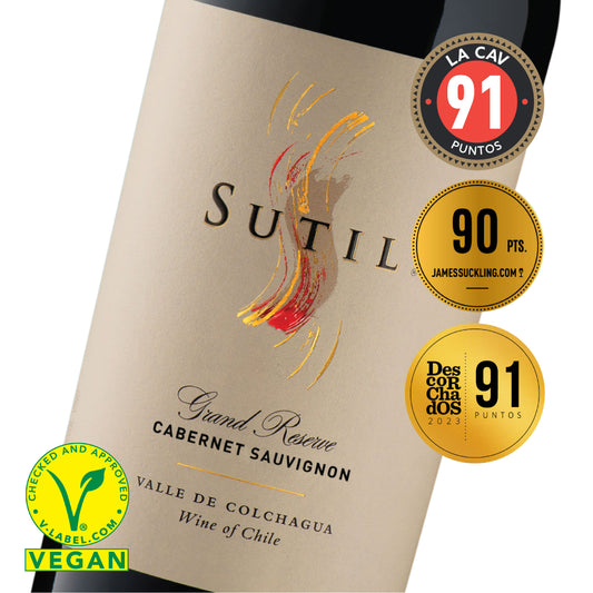Sutil Grand Reserve Cabernet Sauvignon caja 6x750cc