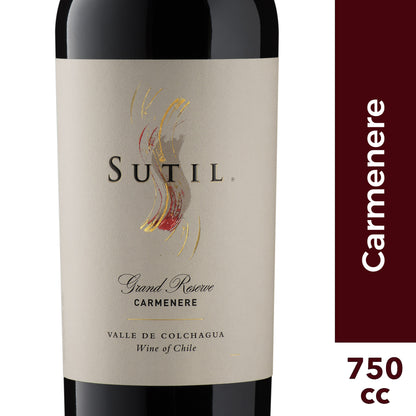 Sutil Grand Reserve Carmenère 6x750cc