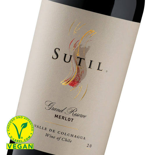 Sutil Grand Reserve Merlot caja 6x750cc